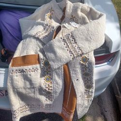 Anthropologie Women's Reversible Coat