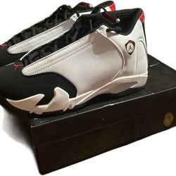 Air Jordan 14 Retro Black Toe 2024 Size 10 Men