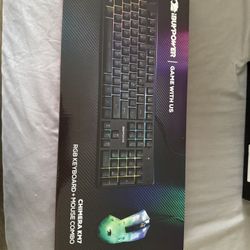 Gaming keyboard and mouse