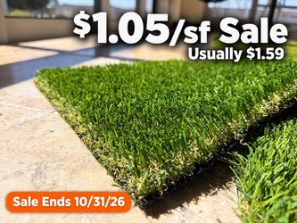 New 15x100 Foot Roll - Artificial Grass Turf