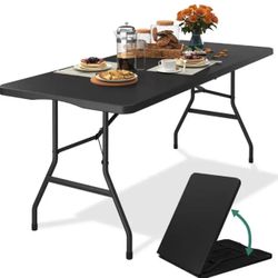 Huge Black Folding Table