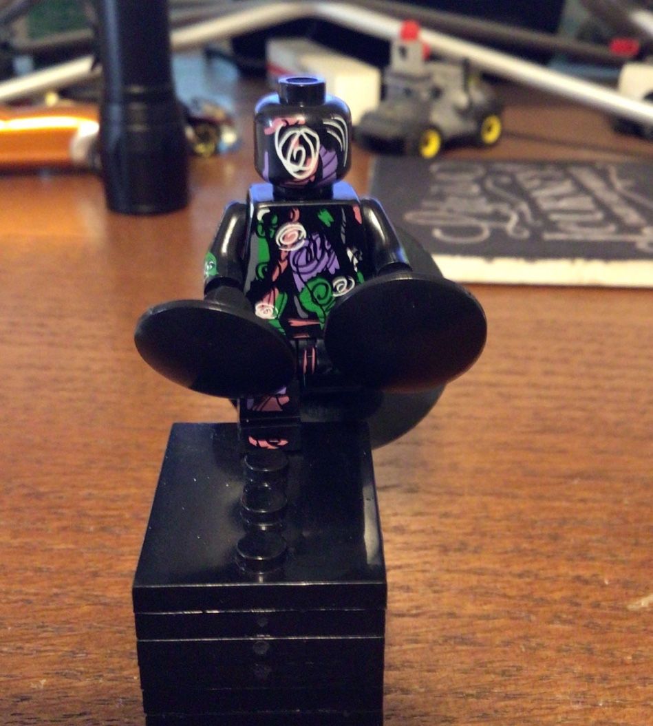 Lego Compatible Blackened Spot