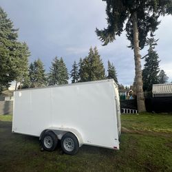 enclosed trailer 7x16  2024