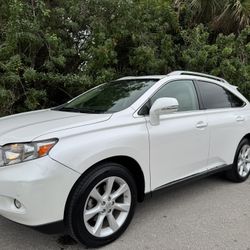 2012 LEXUS RX350 *ONLY 98K MILES* 2 OWNER* 4 NEW TIRES* FINANCING FL*  *ONLY 98,000 MILES  * 2 OWNER  *4 BRAND NEW TIRES  PEARL WHITE TRI COAT  PREMIU