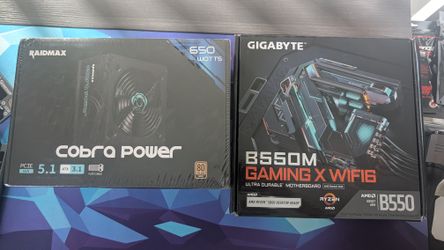 (New) 650W 80+ Gold PSU Power Supply Raidmax Cobra