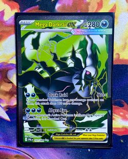 Mega Darkrai ex Ultra Rare 101/084 Pitch Black Pokemon