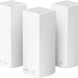 Linksys Velop Mesh Home WiFi System, 6,000 Sq. ft Coverage, 60+ Devices

