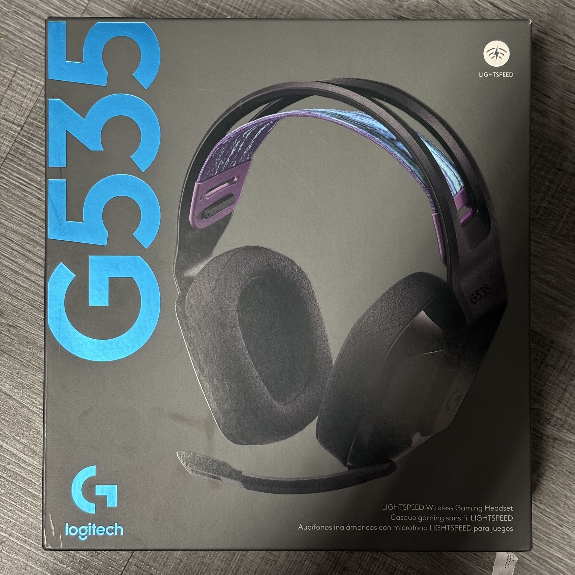 Logitech G535 LIGHTSPEED Wireless Gaming Headset for PC, PS5, PS4 Black