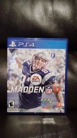 Madden 17 for ps4