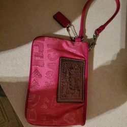 Coach Poppy Collection Small Wristlet