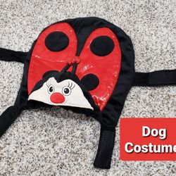 Ladybug Plush Dog Costume 12in x 14in 15lbs or Less (Shihtzu or smaller) 