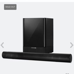 Harman Kardon Subwoofer and Sound Bar