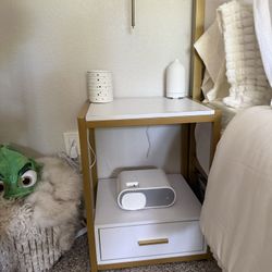 White Night stands Set Of (2)