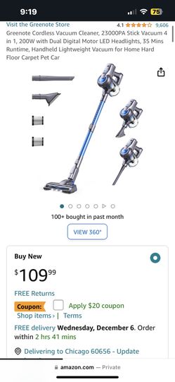 Greenote Vacuum Cleaner