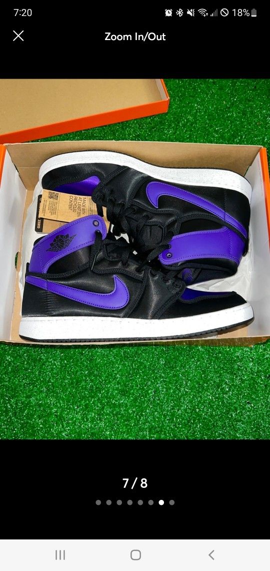 Ajko Nike Jordan Shoes Purple Sepatu Nike Air Jordan Jordan Retro Ajko Jordan Ajko Field Purple