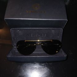 Versace Aviator Sunglasses