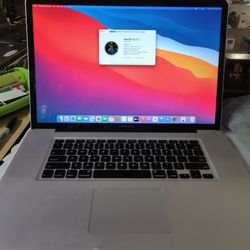MacBook Pro 17" Mid 2009 - Mac OS Big Sur, Microsoft Office - Intel Core 2  Ghz , 8gb Ram , 750gb hard drive . Upgraded to latest macOS Big Su