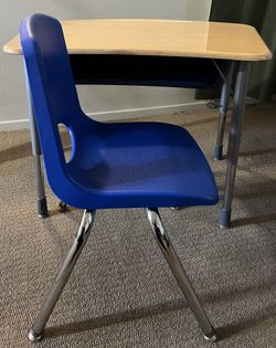 Adjustable School Table And Chair
