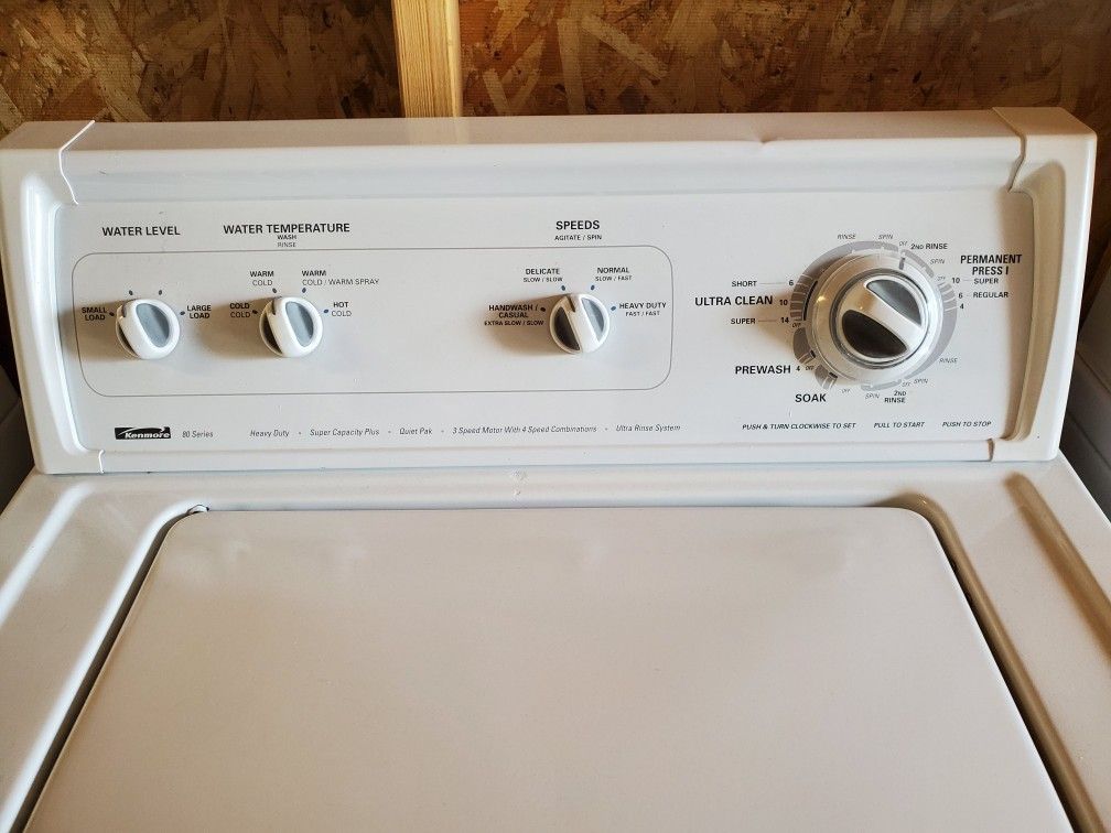 kenmore 80 series washer for sale