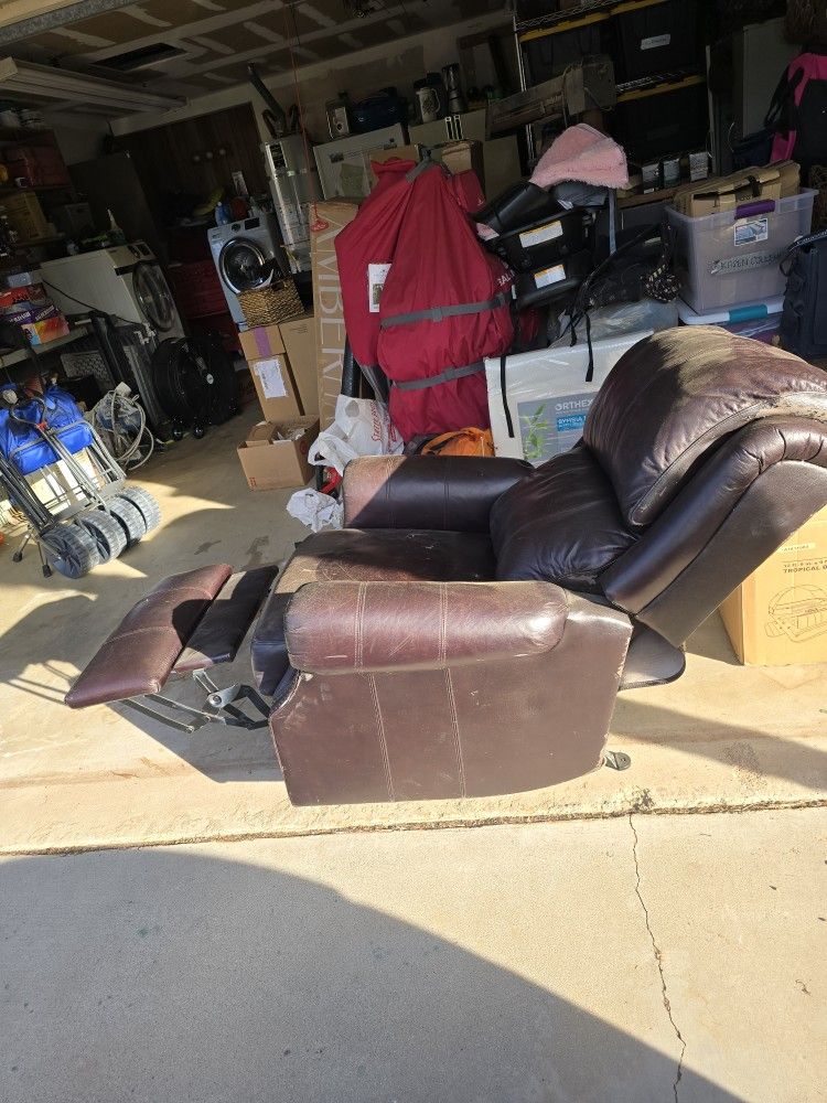 Pleather Reclining Chair