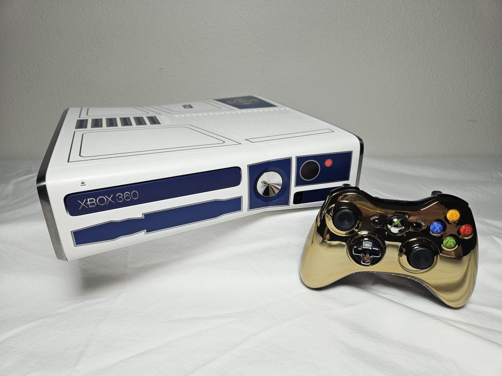 Special Edition Star Wars Xbox 360 With Loaded 2TB Hard Drive 