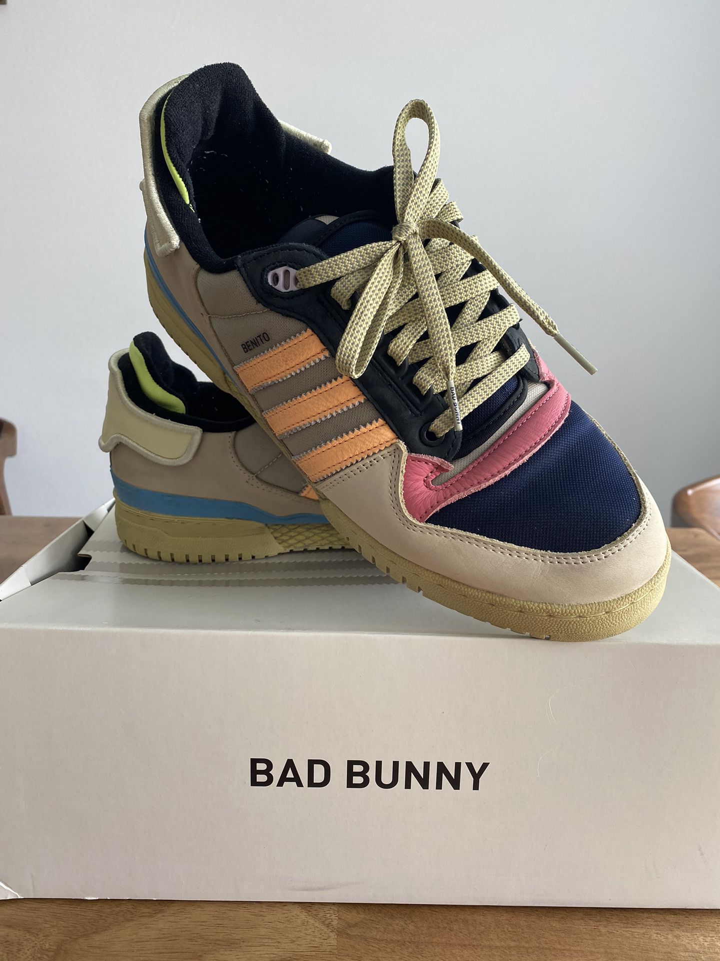 bad bunny adidas forum pwr size11