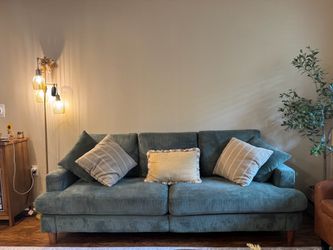 Green couch