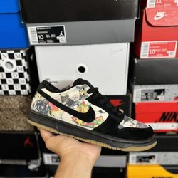 Nike SB Dunk Low Supreme Rammellzee size 9 VNDS 