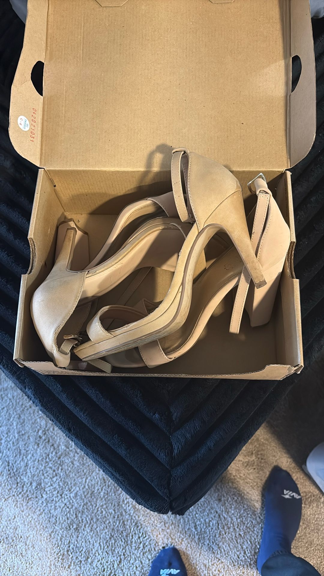 Two Pairs Of Nude Heels (Charlotte Russe)