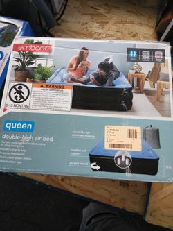 Double high air bed