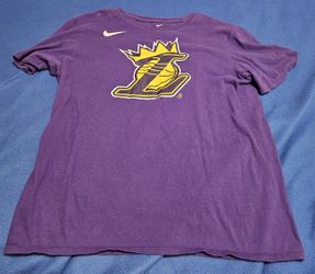 Used Los Angeles Lakers Nike Crown T-shirt, Men's Large