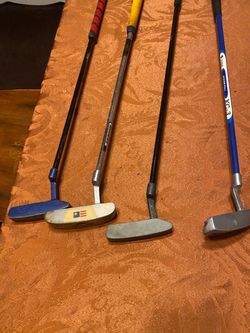 Kids Golf Putters Mixed Lot right hand