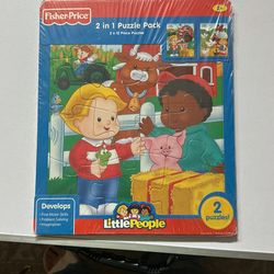 Little People 2 In 1 Puzzle Pack 
