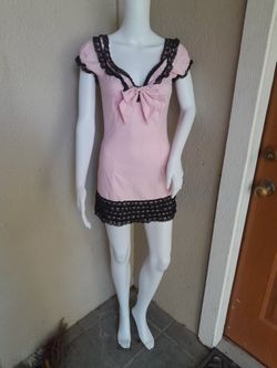 Leg Avenue Pink Kitten Costume Dress (S)