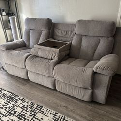 Sofa With Dual Recliners