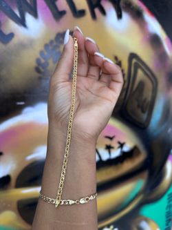 14k Solid Franco Bracelet