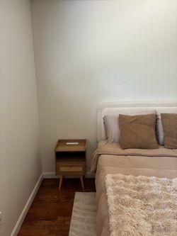 Set of nightstands with charging station