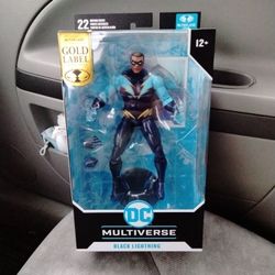 McFarlane DC Multiverse Walmart Exclusive Final Crisis Black Lightning Gold Label 
