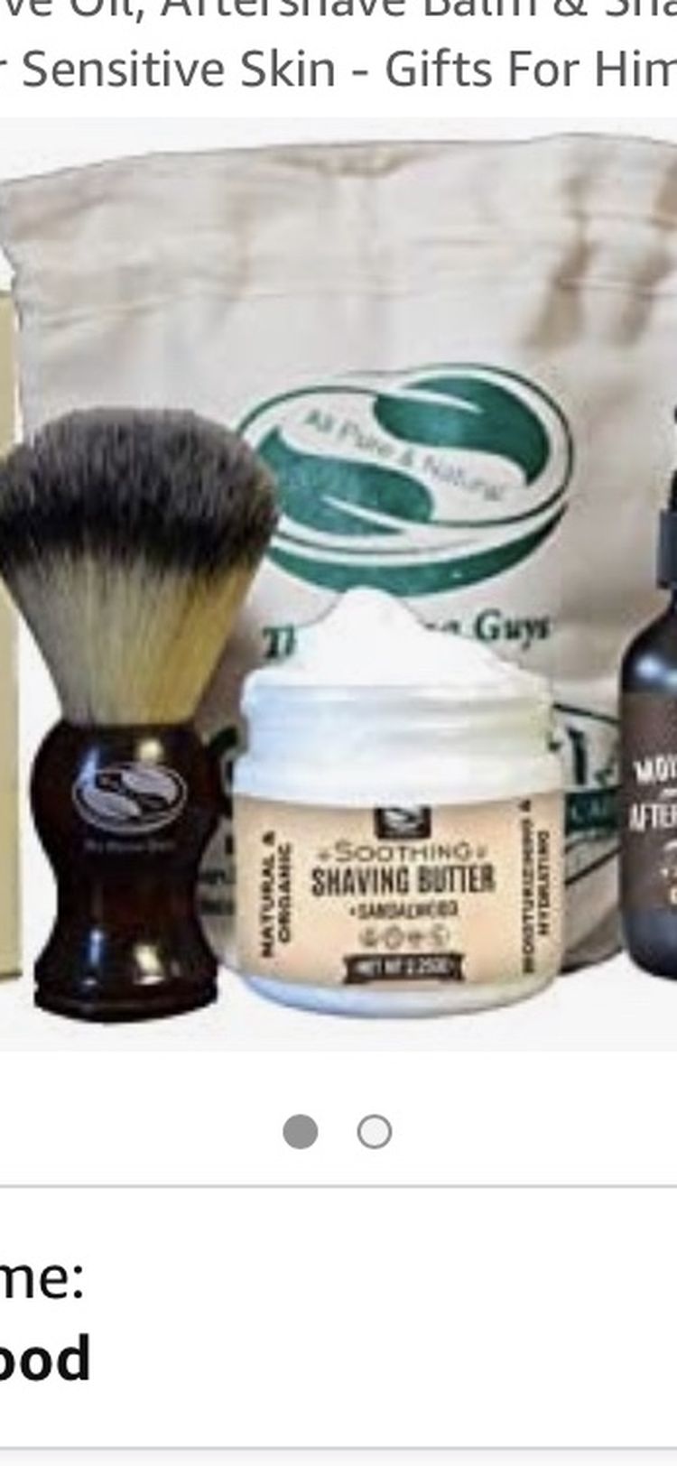 The Henna Guys Shaving Kit Sandalwood