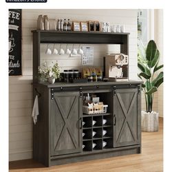 Coffee Bar Cabinet 