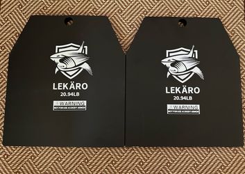Lekaro Rust Free Weighted Vest Plates Fitness Weights