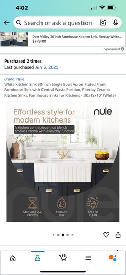 Farmhouse Sink
