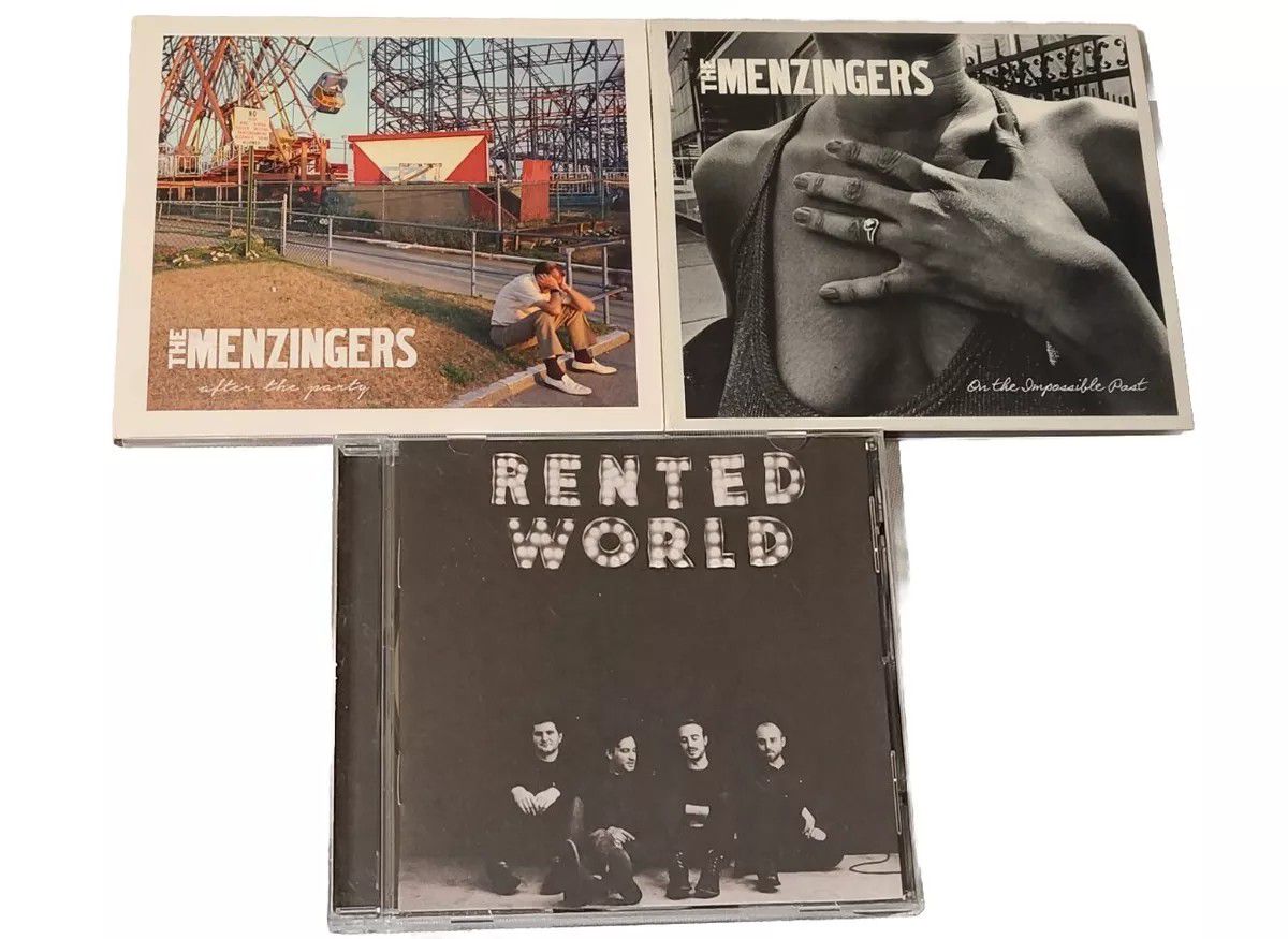 The Menzingers 3 CD Lot On the Impossible Past Rented World After The Party Rock