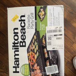 Hamilton Beach Raclette Party Grill