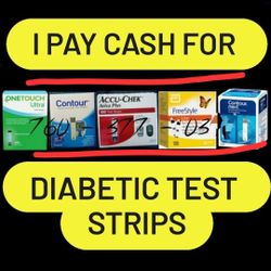 ÇASH FOR DlABETlC TEST STRlPS, DEXÇOM & LlBRE OMNlPOD