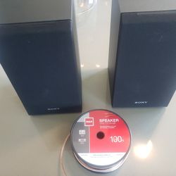 Sony Speakers And Wire 100W