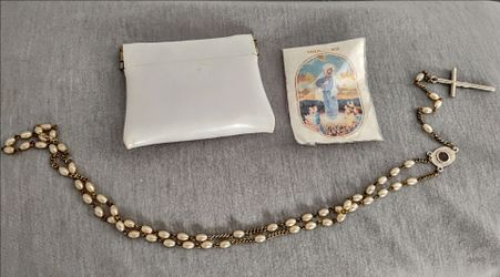 Vintage, Blessed, Holy Land Medjugorje Rosary