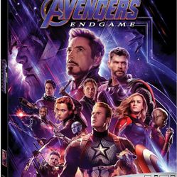 The Avengers End Game Blu Ray 2019