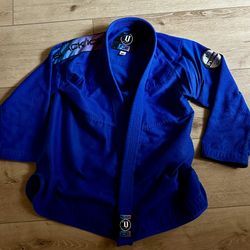 Kids youth BJJ Gi Black Ice Jiu Jitsu 