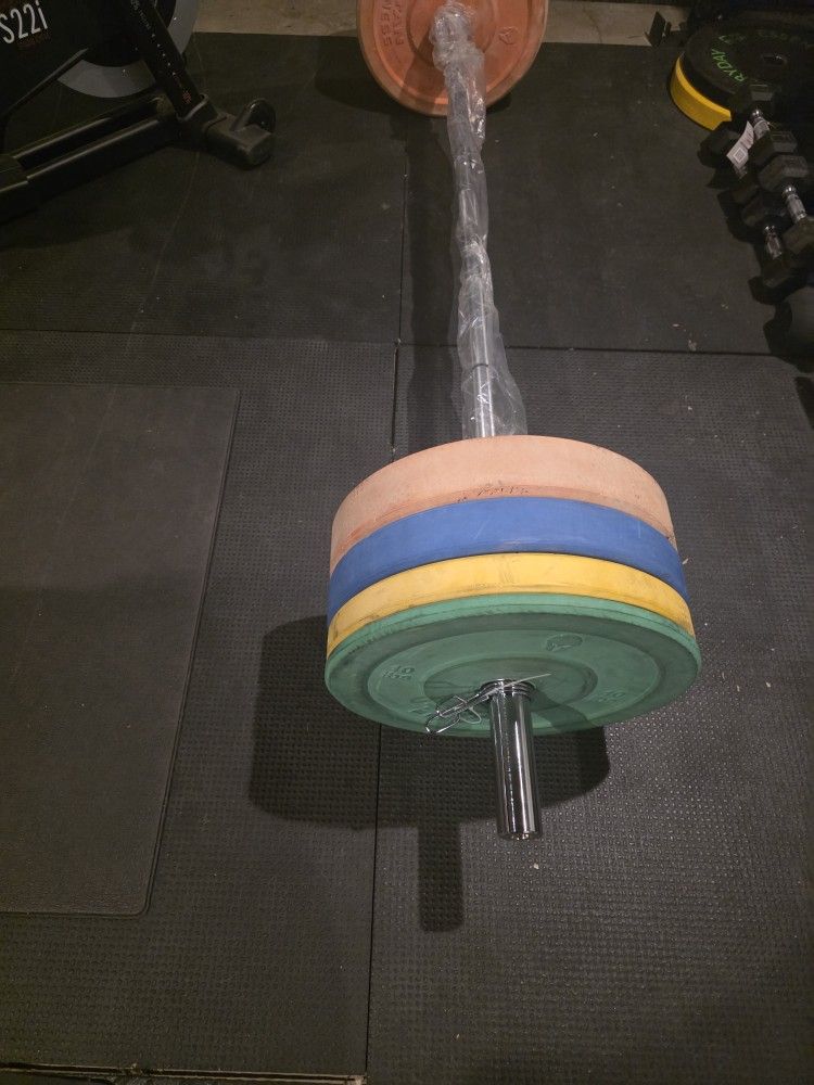 45lbs Barbell And Weight